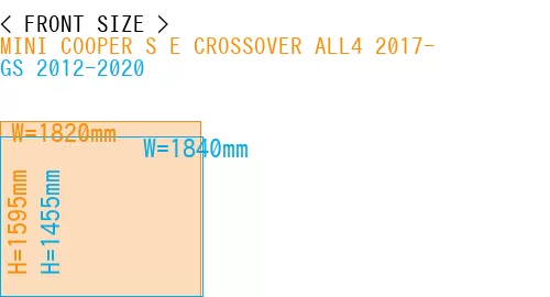 #MINI COOPER S E CROSSOVER ALL4 2017- + GS 2012-2020